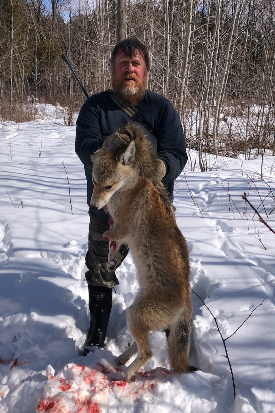Predator Hunting I hunt Coyotes Hunter Coyote' Women's V-Neck T